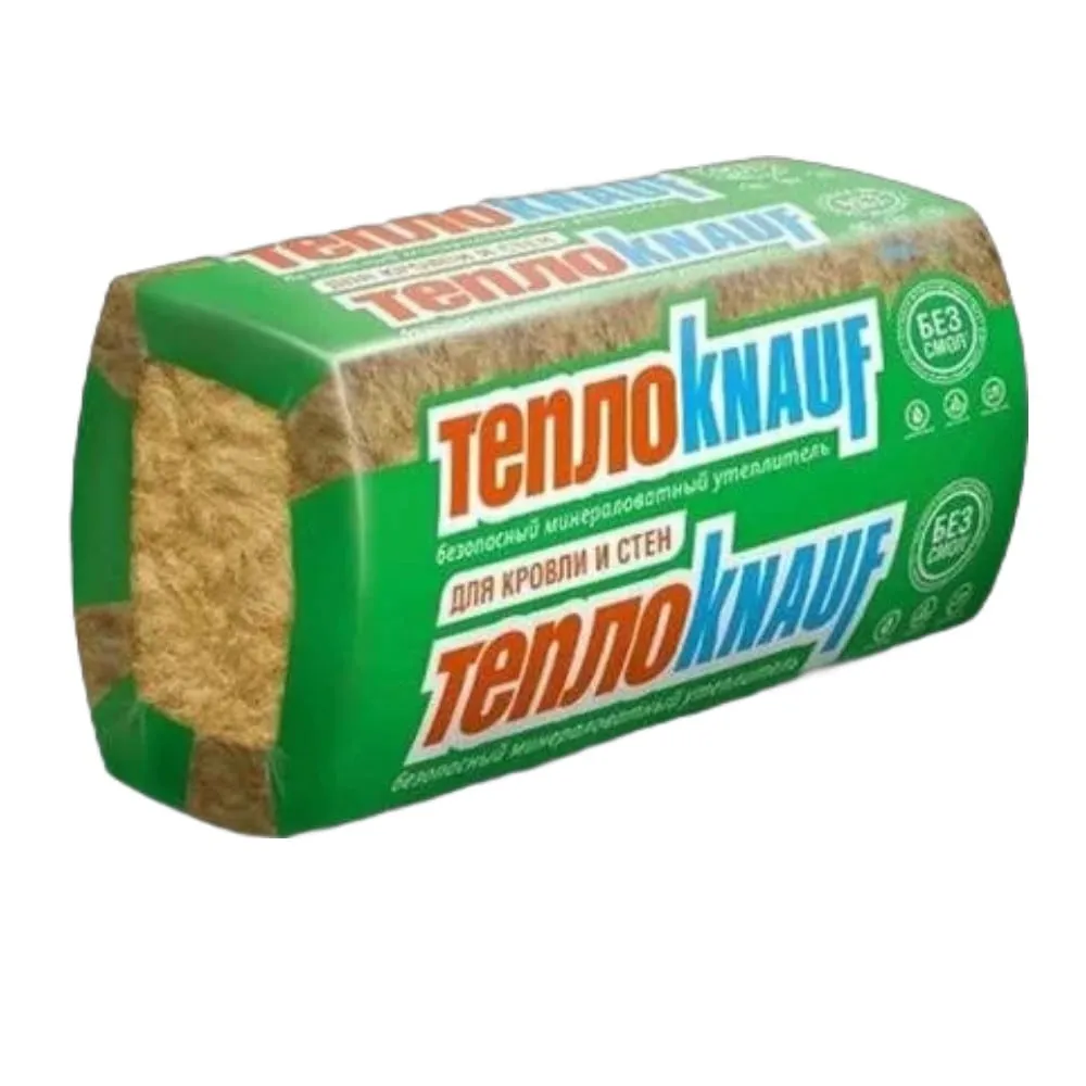 ТеплоКНАУФ для Кровли и Стен TS 036 Aquastatik 50х610х1230мм (12кв.м/0,6м3) (1поддон=32 шт) ПЛИТА